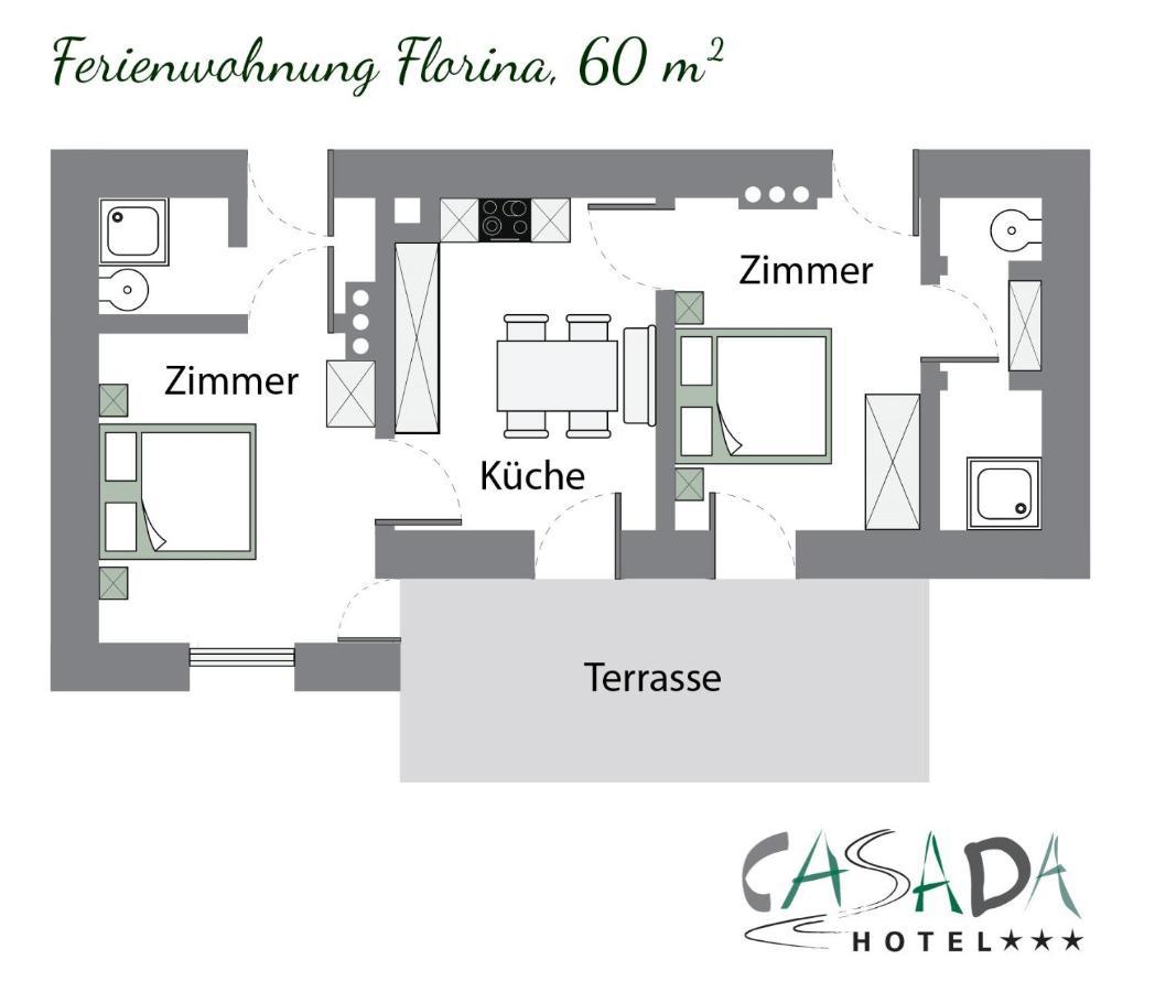 Ferienwohnung Florina Im Hotel Casada Galtür Esterno foto